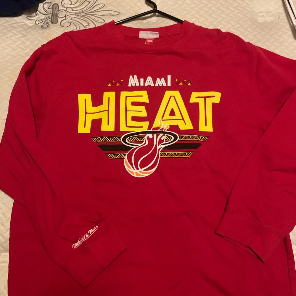 Mitchell & Ness Miami Heat vintage sweater XXL